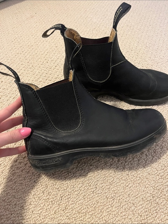 Blundstone Shoes - Blundstone 558 CLASSIC CHELSEA BOOTS IN BLACK Black Slip-On Work Boots 7